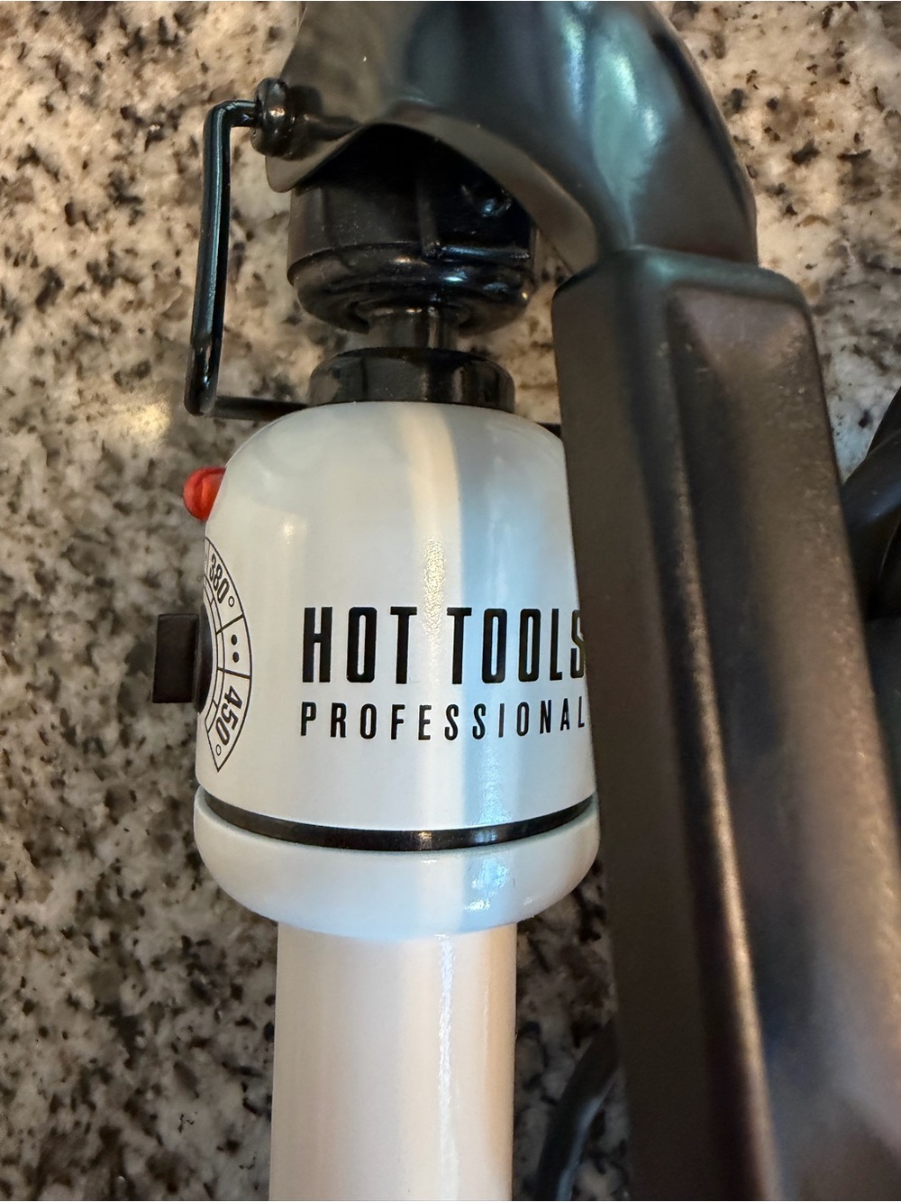 Hot Tools Professional White Curling Iron - 1" Barrel - Picture 2 of 5